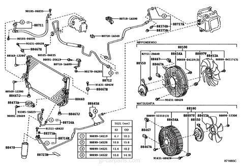 heating air conditioning cooler piping toyota part listjp carpartscom