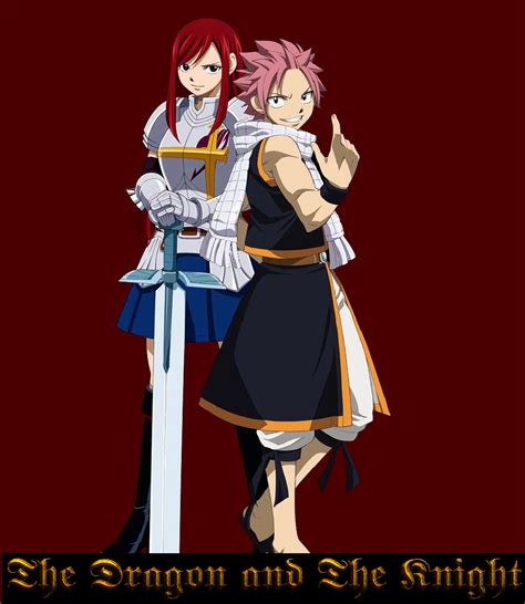 Natsu Dragneel And Erza Scarlet By Wolfblade111 On Deviantart