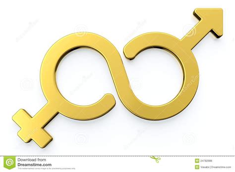 Male And Female Gender Symbols Royalty Free Stock Image Image 24782986