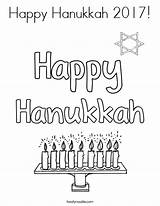 Coloring Hanukkah Happy Pages Getcolorings Outline sketch template