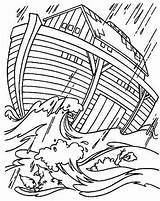 Noah Ark Bijbel sketch template