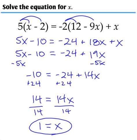 solving equations  variables   sides ms zeilstras