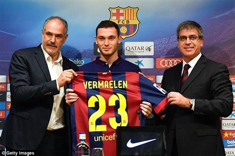 thomas vermaelen revels in making his barcelona debut ten months after