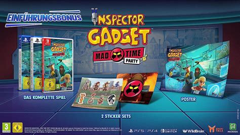 Inspector Gadget Mad Time Party Ab September 2023 Für Nintendo