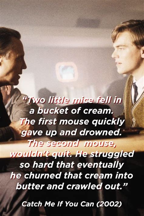Catch Me If You Can Quotes Quotesgram