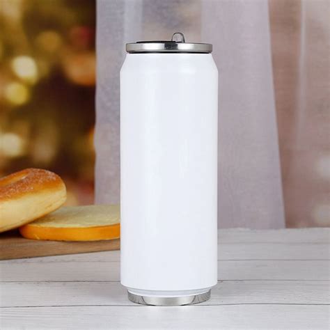 oz sublimation cola ml water bottle  bulk double walled stainless steel cola shape