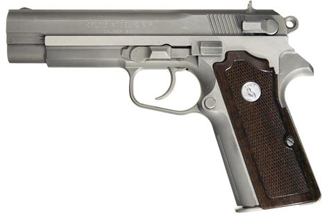 rare colt ssp mm military semi automatic pistol rock island auction