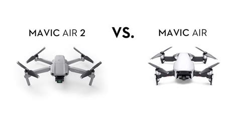 comparaison drones dji mavic air  contre mavic air meilleurs drones