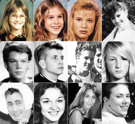before they were famous celebrity yearbook pictures