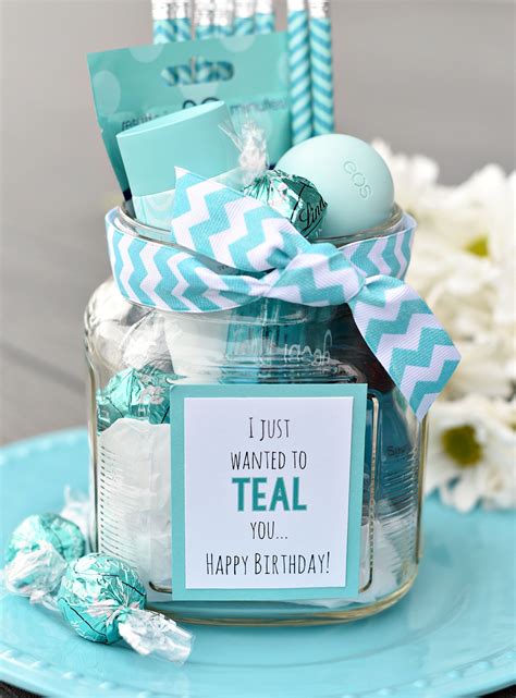 teal birthday gift idea  friends fun squared