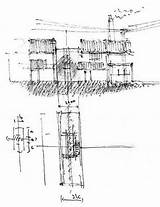 Tadao Ando House Row Sketch Azuma 住吉 Architecture Casa Choose Board 長屋 Sumiyoshi sketch template