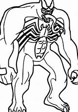 Venom Antivenom sketch template