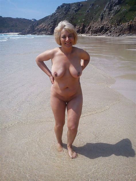 sexy mature beach and bikini wives