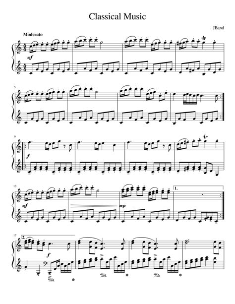 classical piano sheet   piano      midi