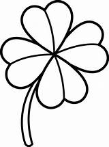 Clover Leaf Four Drawing Coloring Clipart Lineart Line Cliparts Color Three Shamrock Clip Drawings Clipartmag Tags Designs Getdrawings Paintingvalley Library sketch template
