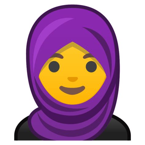 frau mit kopftuch emoji hidschāb