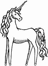 Coloring Unicorn Horse Book Print sketch template