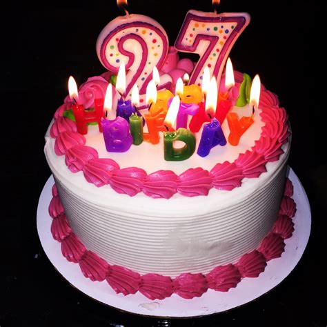 27th Birthday Cake Ideas For Her Ward Noel