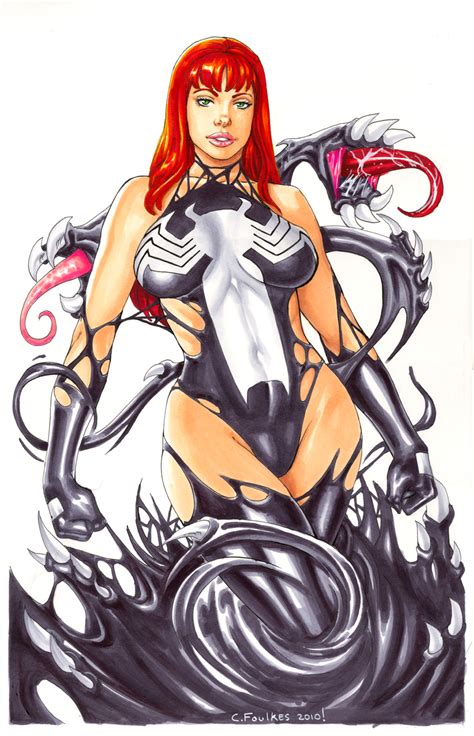 mary jane venom iii by daikkenaurora on deviantart