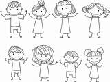 Stick Figures Wecoloringpage Colouring sketch template