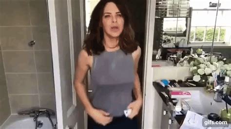 awks trinny woodall flashes her boobs twice in video blog uk celebrity gossip