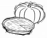 Pie Coloring Pumpkin Pages Color Food Fall Sheets Squash Clipart Printable Drawing Kids Clipground Print Line Getdrawings Getcolorings Pies Worksheets sketch template