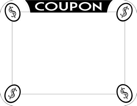 coupon  stock photo illustration   blank coupon