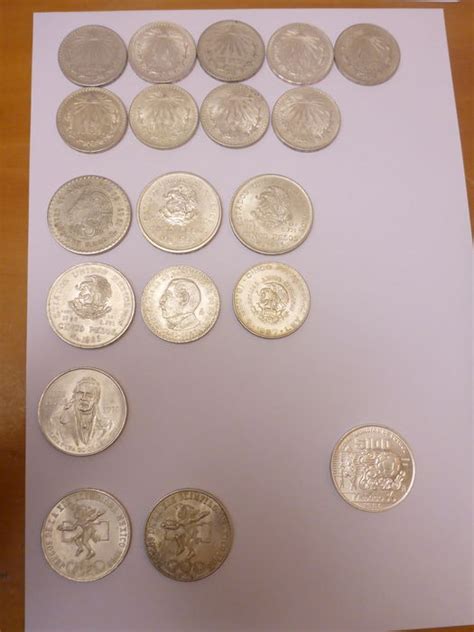 diverse zilveren mexicaanse munten catawiki