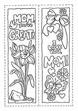 Coloring Bookmarks Saves sketch template