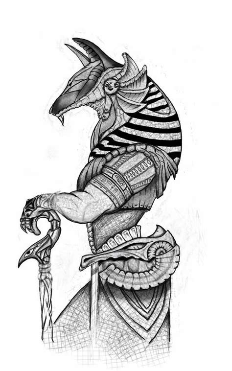 Drawing To Draw Or Not Anubis An Egyptian God Of The