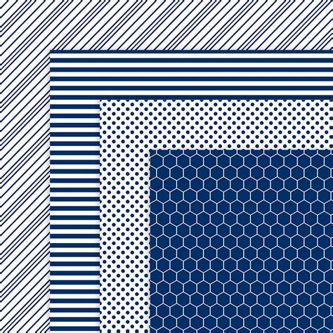 navy white paper digital scrapbook papers navy etsy