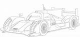 Motorsports sketch template