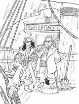 Pirates Caribbean Coloring Pages Jack Sparrow Kids Sheets Printable Do Captain Family Fun Boat Johnny Depp Davy Jones sketch template
