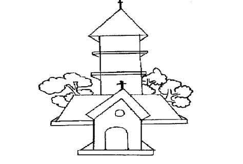 printable church coloring pages    easy   celebrate