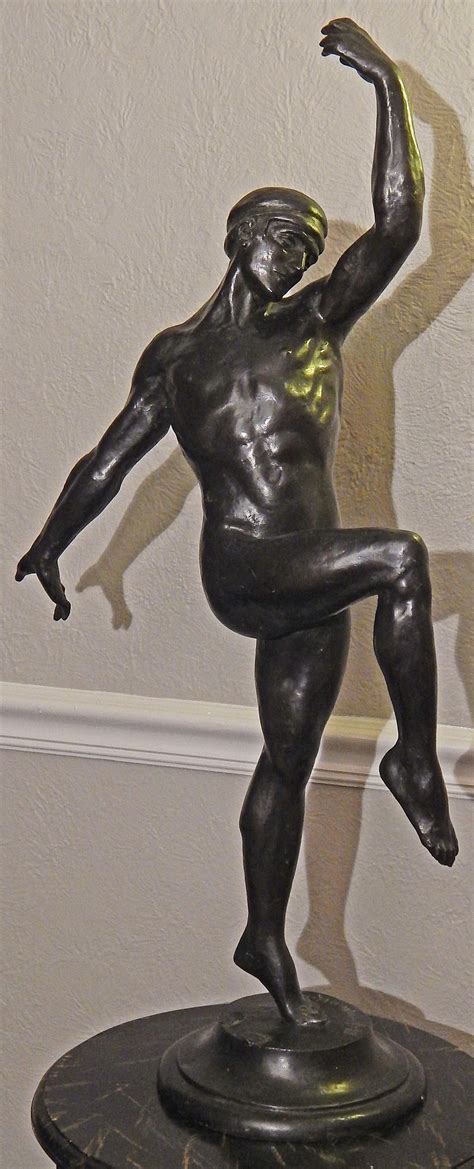 Male Dancer Nijinsky Very Rare Male Nude Art Deco