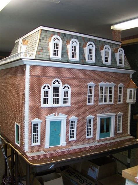 double sided colonial dollhouse doll house flooring dollhouse woodworking plans mansion