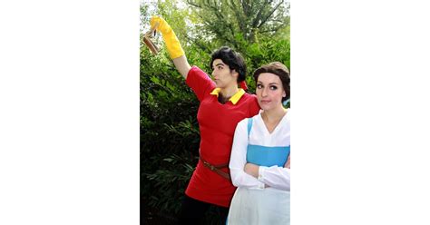 Belle And Gaston Disney Princess Halloween Costumes Popsugar Love