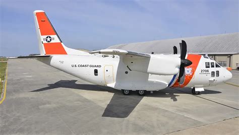 coast guard introduces    medium range surveillance airplane   services
