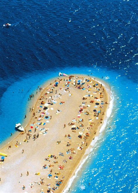 island  brac croatia photo  sunsurfer