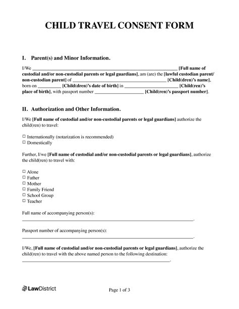 sample authorization letter  travel  examples authorization