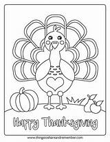 Thankful Thanksgiving Thingstoshareandremember sketch template