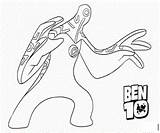 Dibujos Ben10 Personajes Aliens Actualizador Kleurplaten Malvorlagen Nanotechnological Kleurplaat Omnitrix sketch template