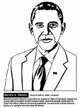 Coloring Obama History Pages Barack Month Sheet First President Kids Crayola Printable Sheets Printables Print Books American Bio Facts African sketch template