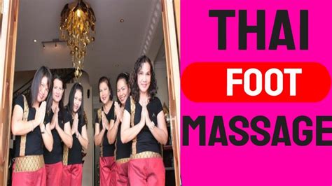 thai foot massage reflexology in pattaya thailand part 5