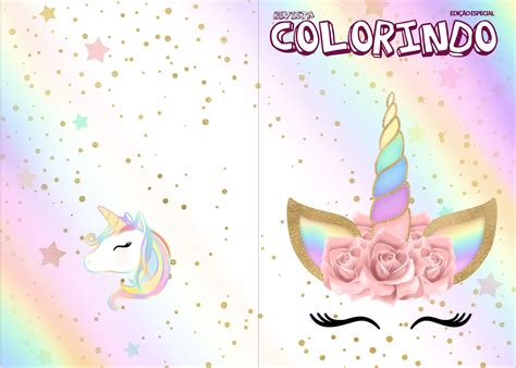 unicorn  rainbow  party printables   fiesta  english