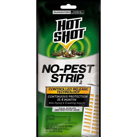 hot shot  oz  pest strip flying  crawling insect killer hg