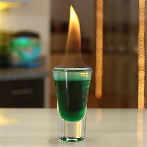 Flaming Mouthwash Recipe Flaming Shots Tipsy Bartender Flaming Drinks