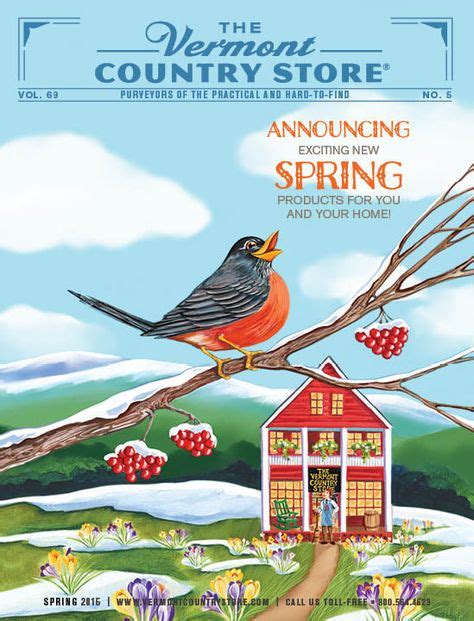 vermont country store catalog cover spring   country