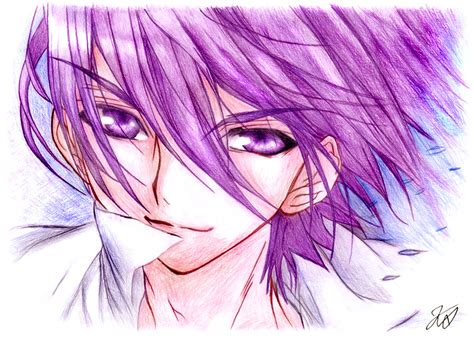 Purple Purple Anime By Gerana On Deviantart