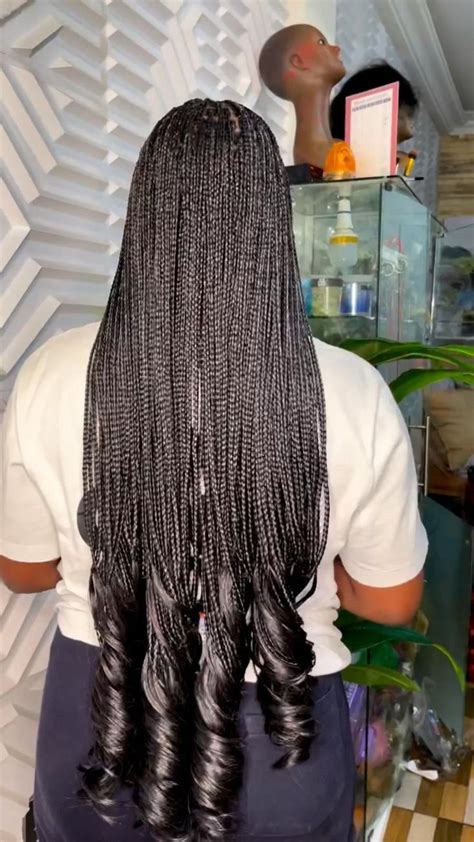 french curl spiral braids curly braids in 2022 single braids